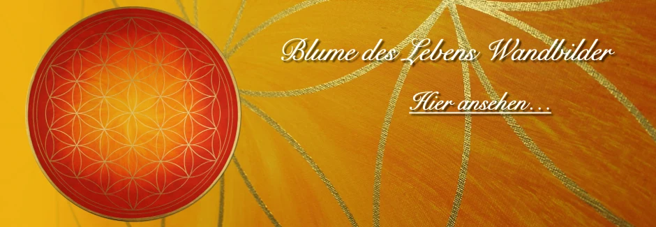 Blume des Lebens Wandbilder_r Blume des Lebens Wandbilder